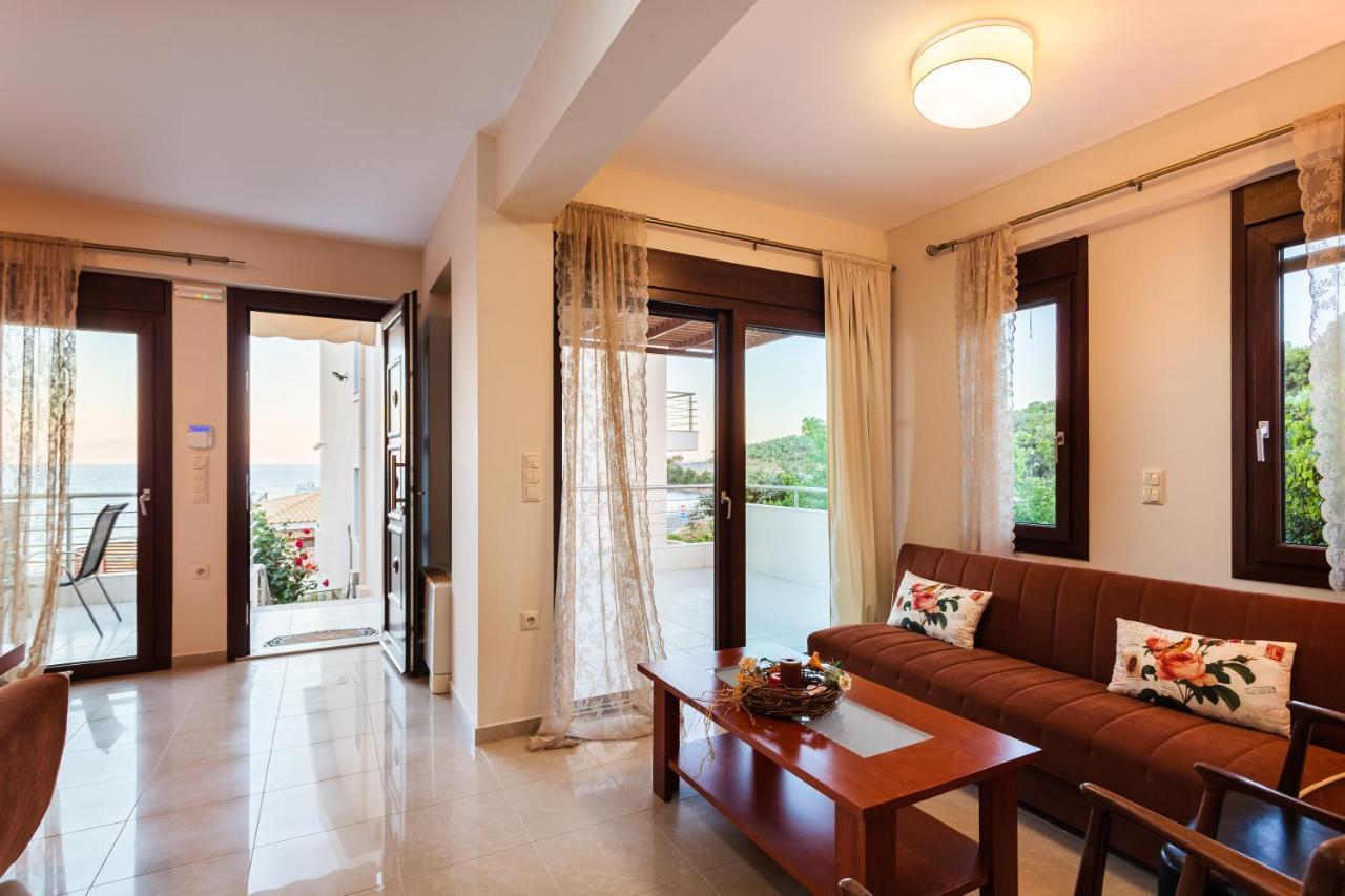 Seaside Getaway - Aelia Villa'S Dreamy Paradise Petalídhion Dış mekan fotoğraf
