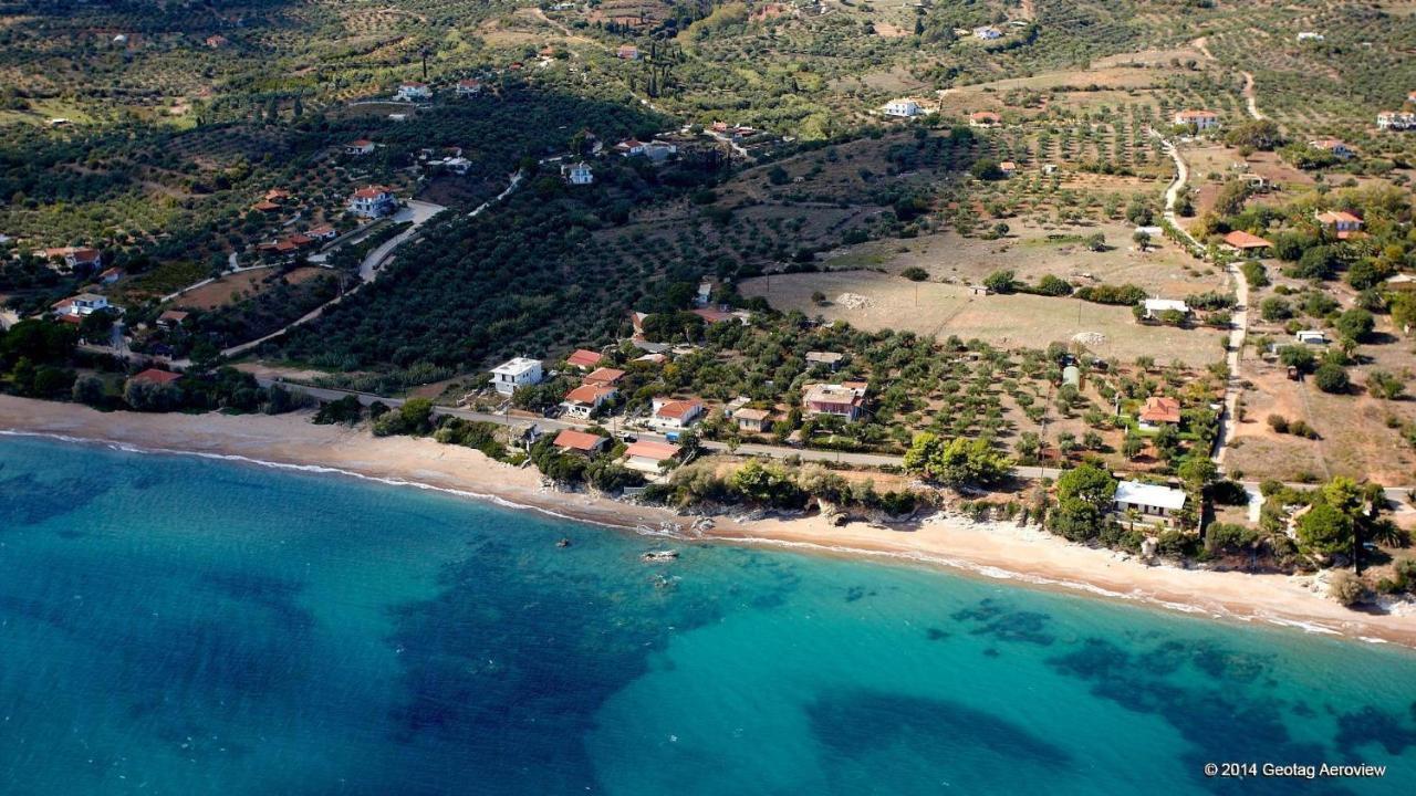 Seaside Getaway - Aelia Villa'S Dreamy Paradise Petalídhion Dış mekan fotoğraf